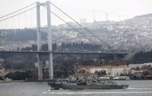 Американский эсминец Truxtun вошел в Черное море