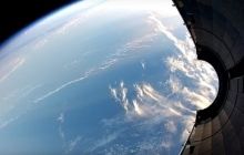 SpaceX показала потрясающее видео падения части ракеты Falcon на Землю