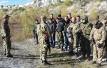 Краматорская милиция провела тактические учения с группой "Тайфун"