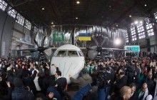 Презентація нового українського транспортного літака Ан-132: відео 360°