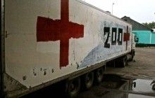 OSCE spots Russian funeral service vehicle in occupied Donbas
