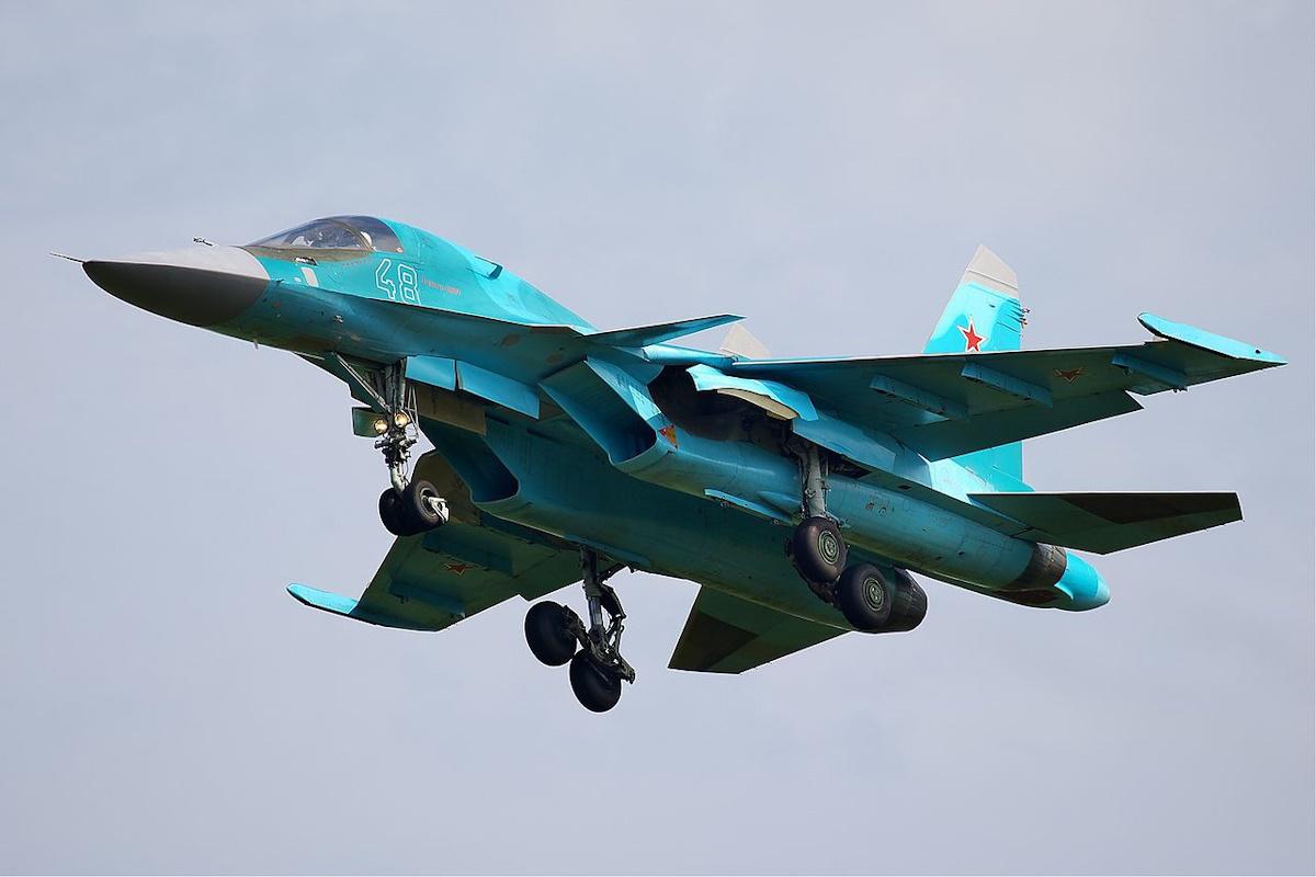 Партизани показали знищений Су-34 / фото wikimedia.org Партизани показали знищений Су-34 / фото wikimedia.org