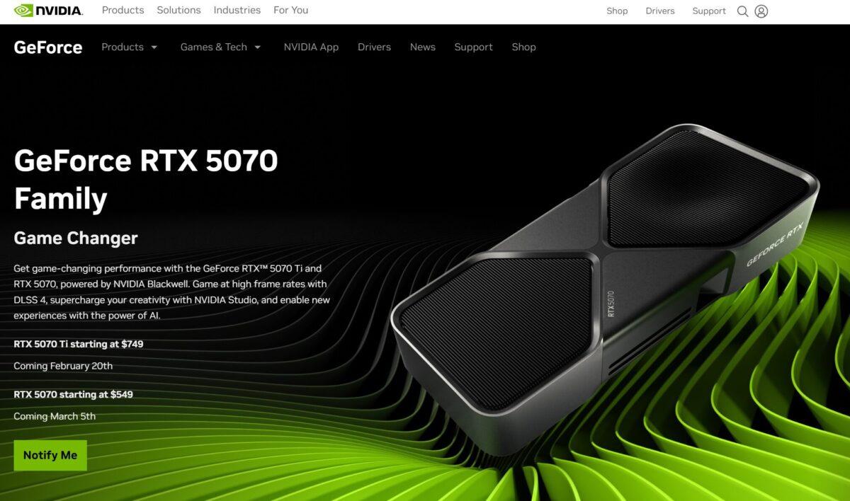 Nvidia підтвердила дати виходу доступних відеокарт GeForce нового покоління Nvidia підтвердила дати виходу доступних відеокарт GeForce нового покоління