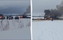 У Росії розбився бойовий вертоліт Мі-28 (відео)