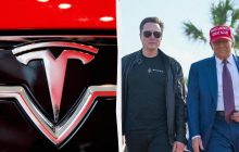 Акции Tesla рухнули из-за перепалки Маска с Трампом
